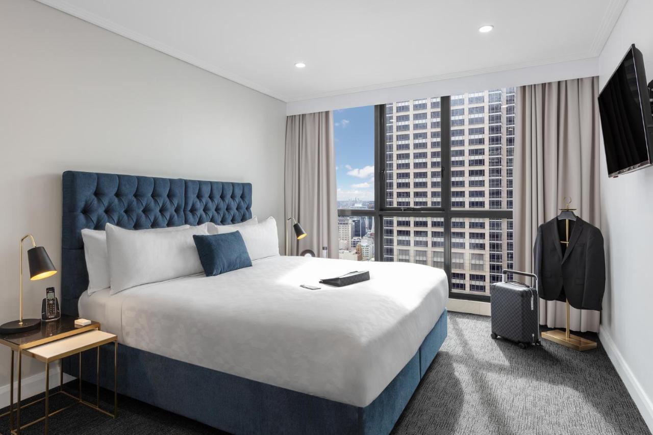 Meriton Suites Pitt Street, Сідней Екстер'єр фото Bedroom