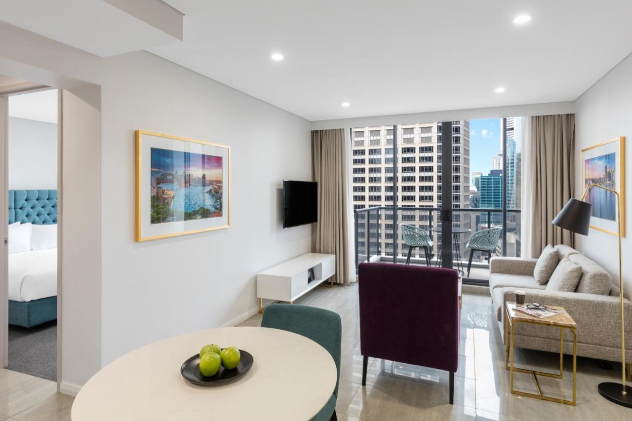 Meriton Suites Pitt Street, Сідней Екстер'єр фото A typical apartment interior